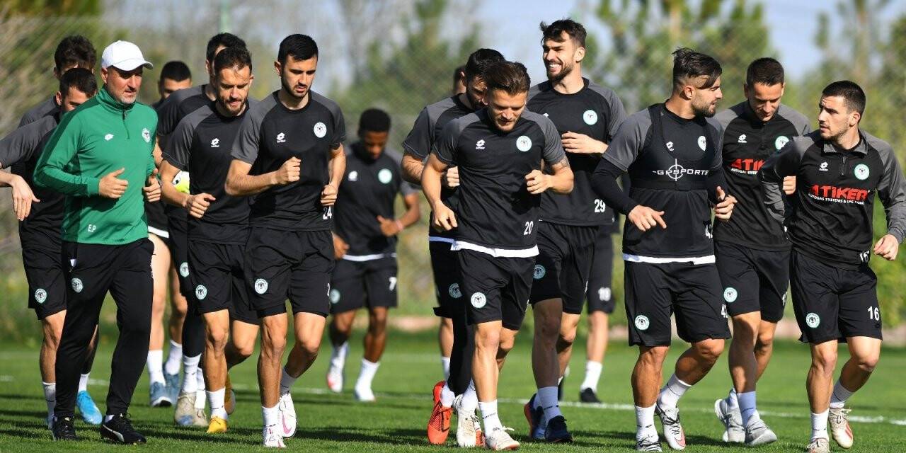Konyaspor’da Fatih Karagümrük maçı hazırlıkları devam ediyor