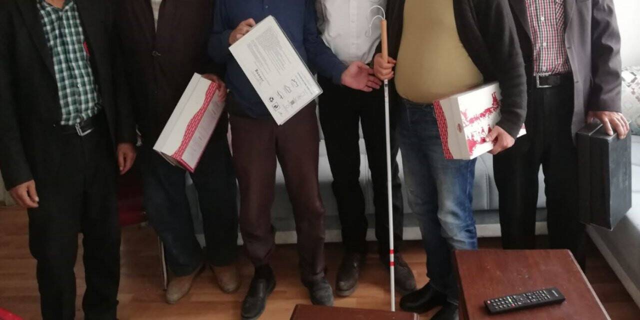Konya Altınokta Körler Derneği’nden İhtiyaç Sahiplerine Destek