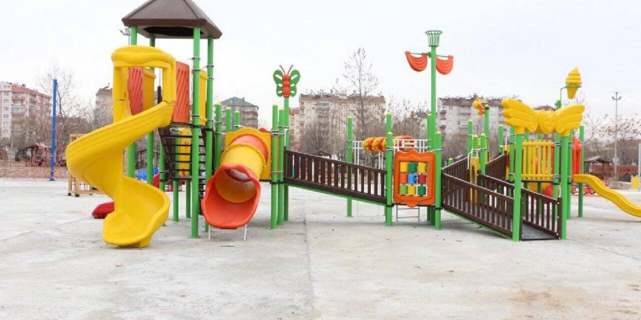 Çocuk oyun grubu ve bisiklet parkuru satın alınacaktır