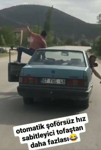 Trafikte dehşete düşüren görüntü