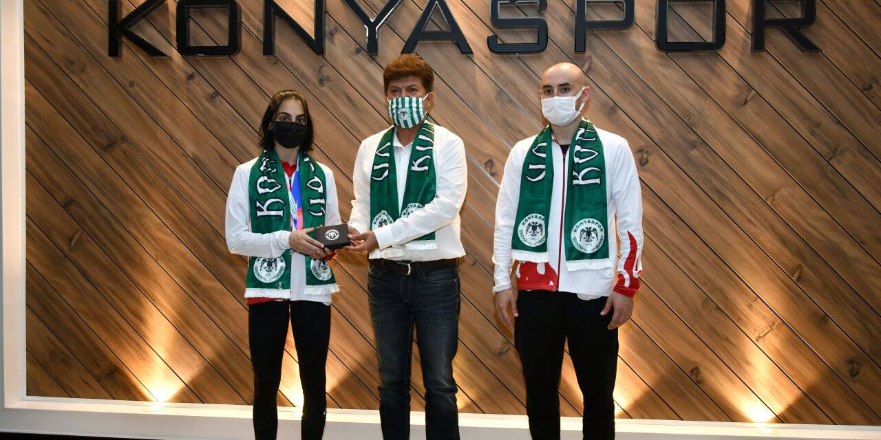 Konyaspor'dan Elif Çolak'a tebrik