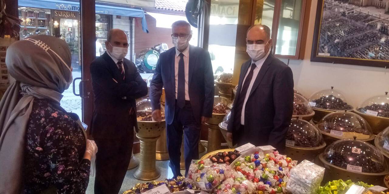 Vali Özkan, tam kapanma tedbirlerini yerinde inceledi