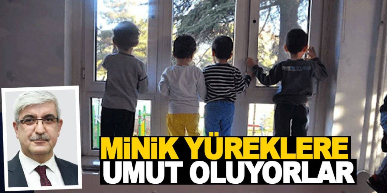 Minik yüreklere umut oluyorlar