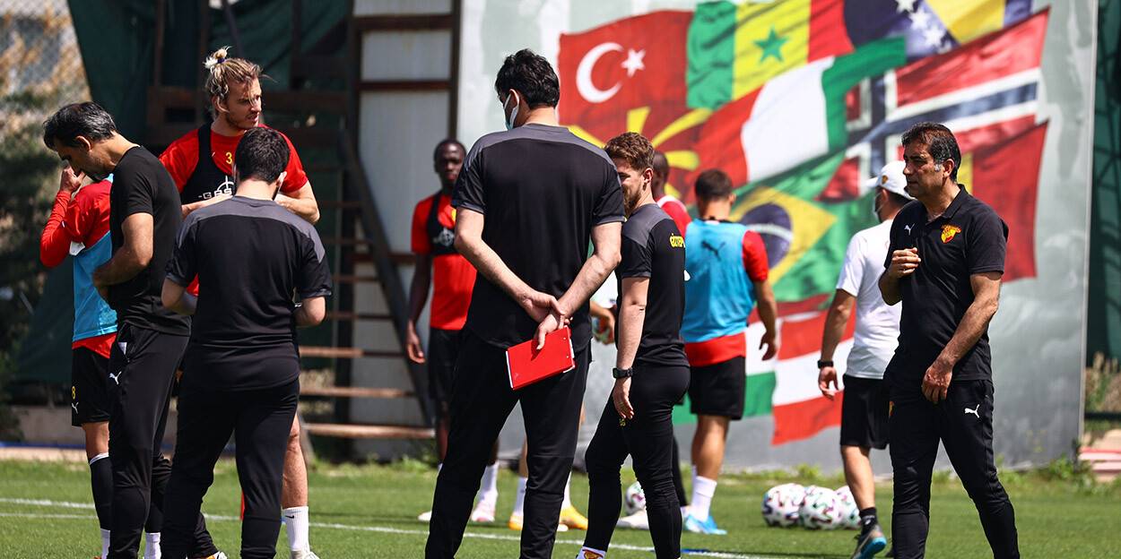 Göztepe'de Konyaspor maçı hazırlıkları sürüyor
