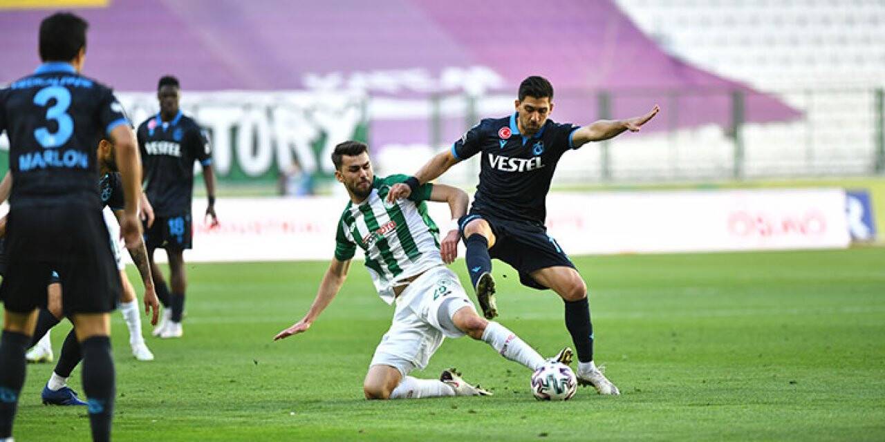 Konyaspor önemli bir fırsatı kaçırdı! Trabzonspor'u yenseydi...