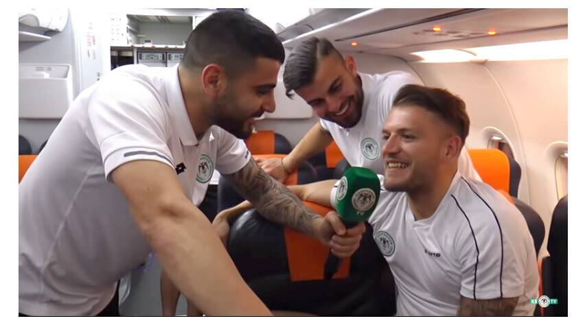 Konyaspor'un "deplase" videosu ilgi gördü