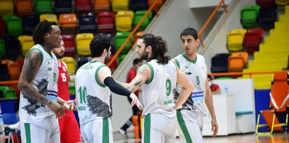 Konyaspor Basketbol play-off'a saha avantajıyla başlayacak