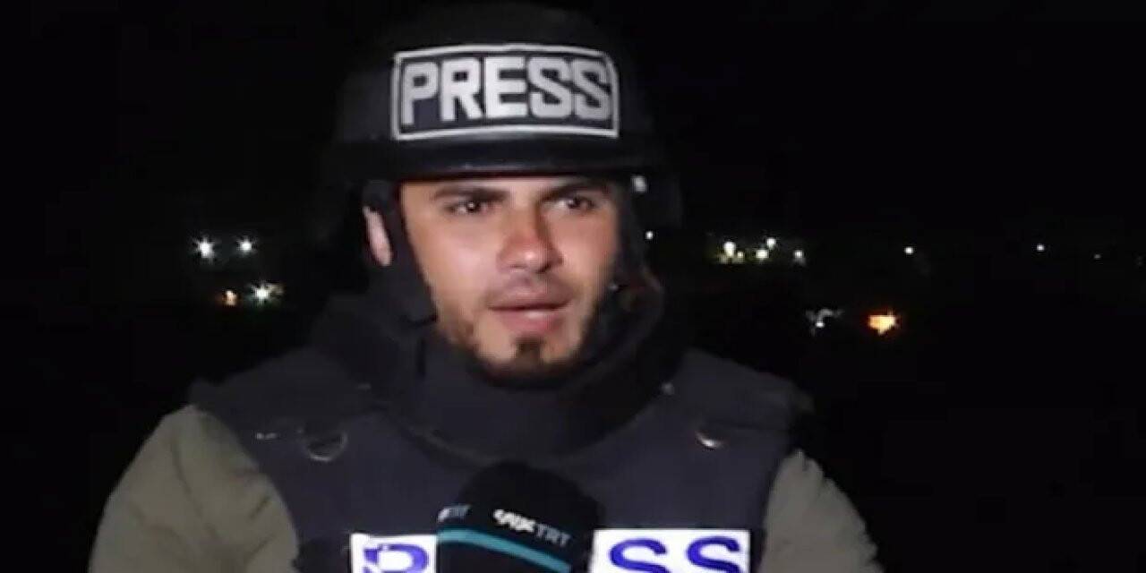 Saldırı anlarına canlı yayında yakalandı: Öleceğimi sandım