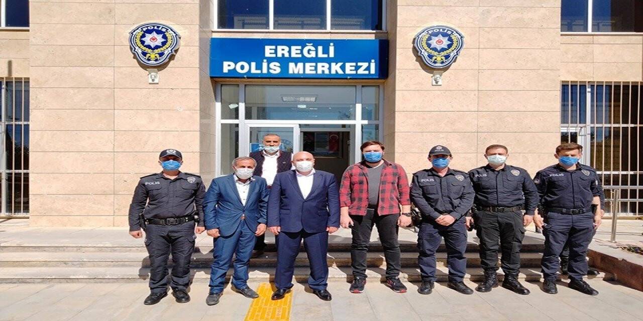 Kaymakam Çakıcı’dan şehit aileleri ve sağlıkçılarla bayramlaştı