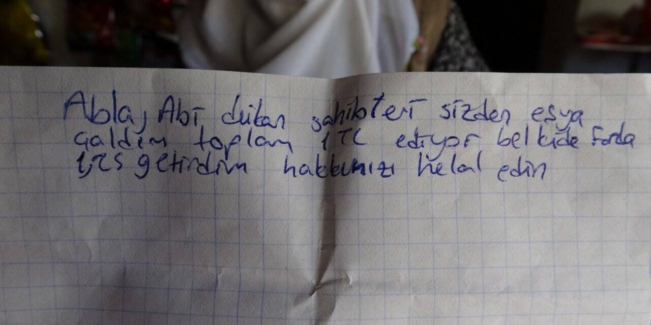 Hırsız insafa gelip çaldıklarının parasını gönderdi