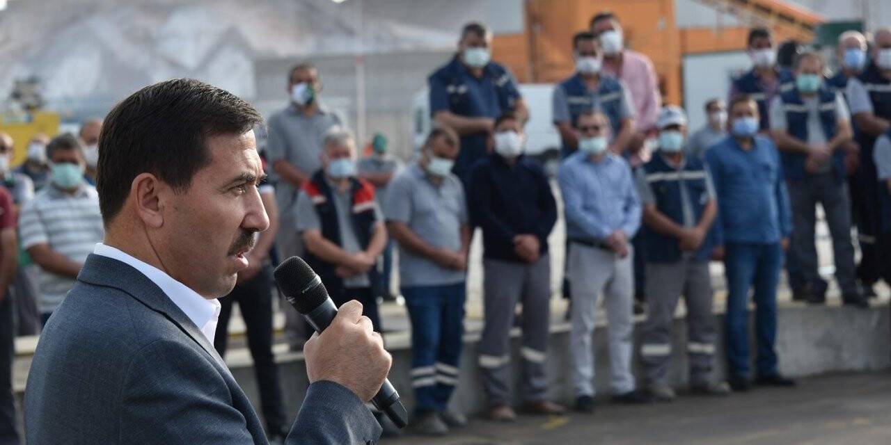 Başkan Kılca, Çalışma Arkadaşlarıyla Bayramlaştı