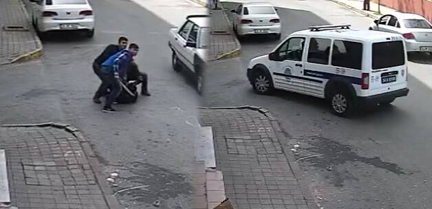 Gasp dehşeti kamerada / İZLE