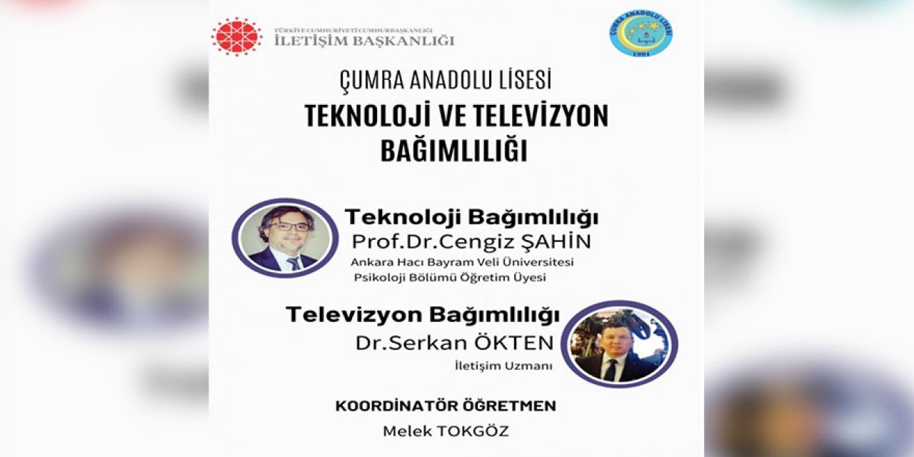 Konya'da Teknoloji ve Televizyon Bağımlılığına dikkat çekildi