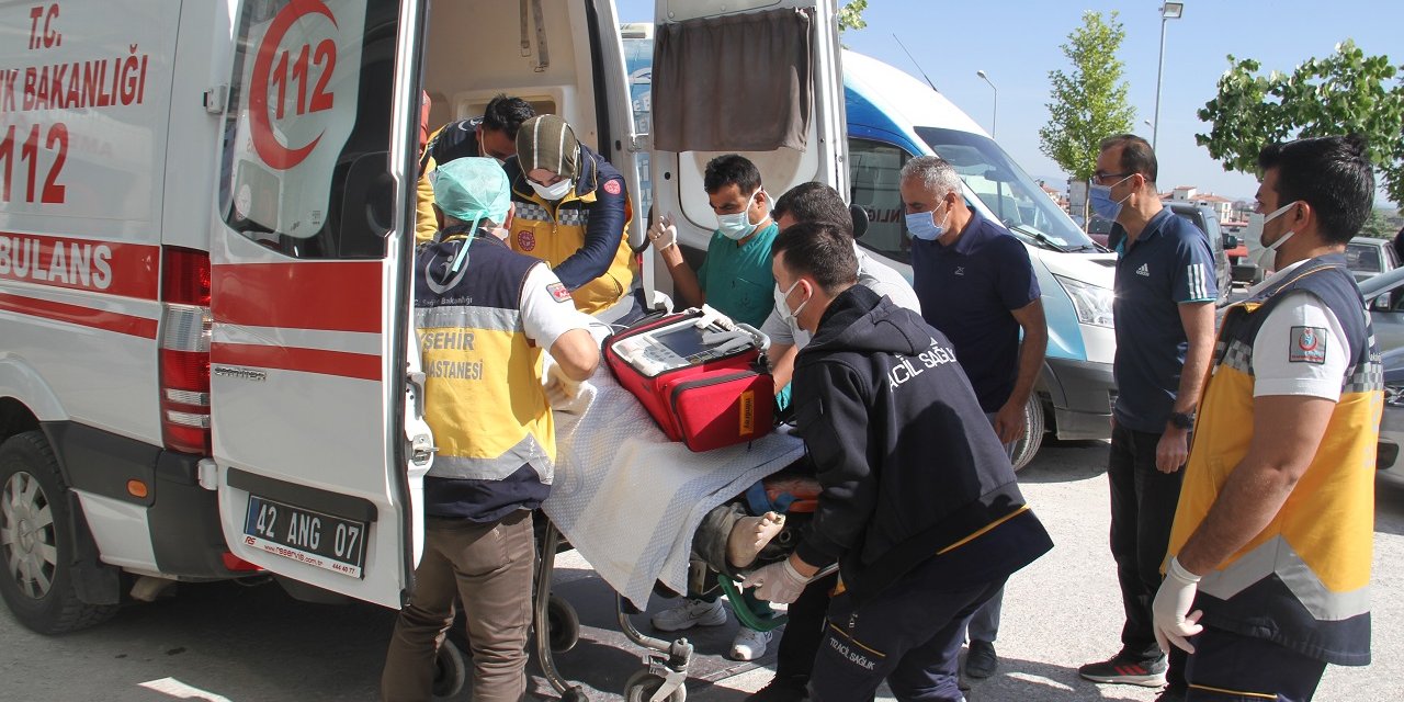 Konya'da akıma kapılan kamyon sürücüsü hayatını kaybetti