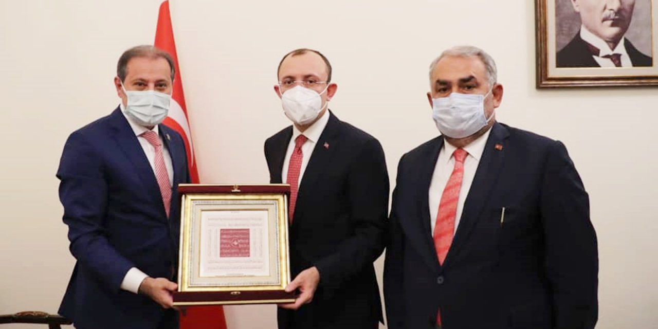 Başkan Karabacak’tan Bakan Muş’a teşekkür