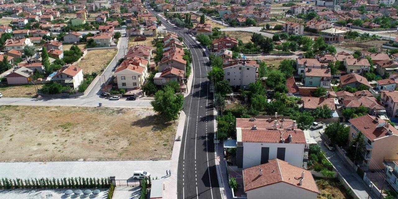 Çakılharmanlar Caddesi Daha Modern ve Konforlu Ulaşıma Kavuştu