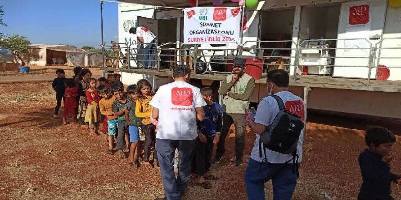 AID Konya Şubesi sünnet çalışması yaptı