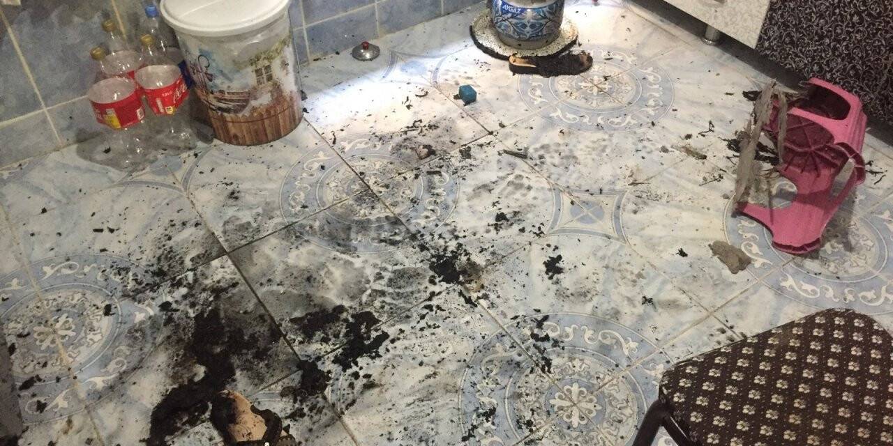 Piknik tüpünde çay demlerken yanarak yaralandı