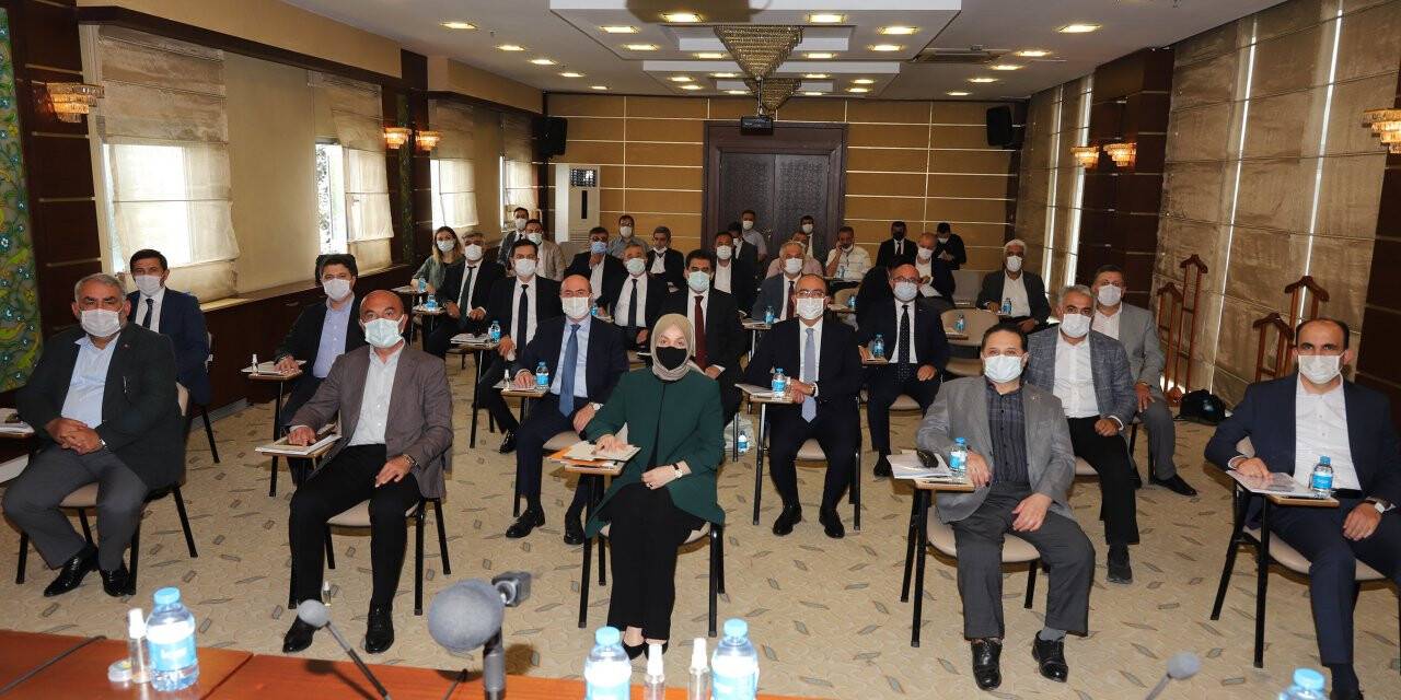 Konya'da sulama çalışmaları değerlendirildi