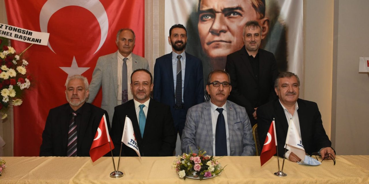 TSYD Konya'da Murat Dönmez yeniden başkan
