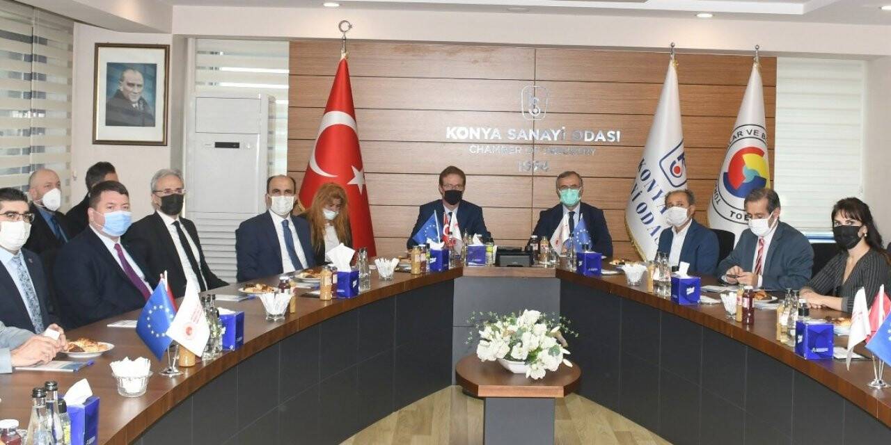 AB Büyükelçisinden KSO’ya ziyaret