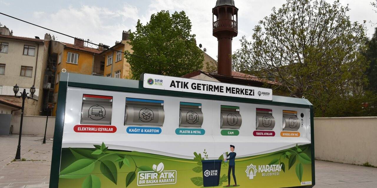 Karatay’da geri dönüşüm evlerden başlıyor