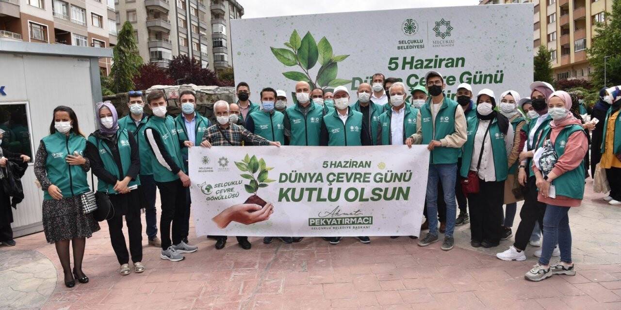 Selçuklu Belediyesi'nden Çevre Günü etkinliği