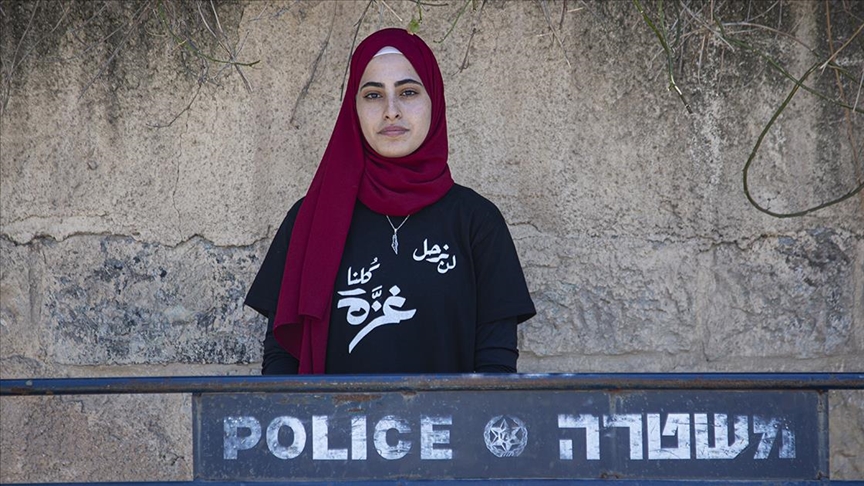 İsrail terörist İsrail, Filistinli aktivisti gözaltına aldı: Suçu zulmü dünyaya duyurmak!