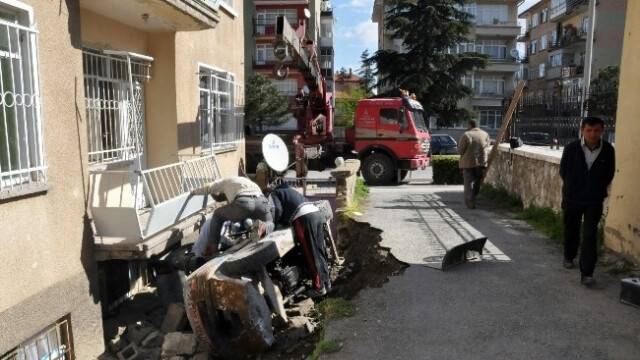 Akşehir'de Forklift Kazası