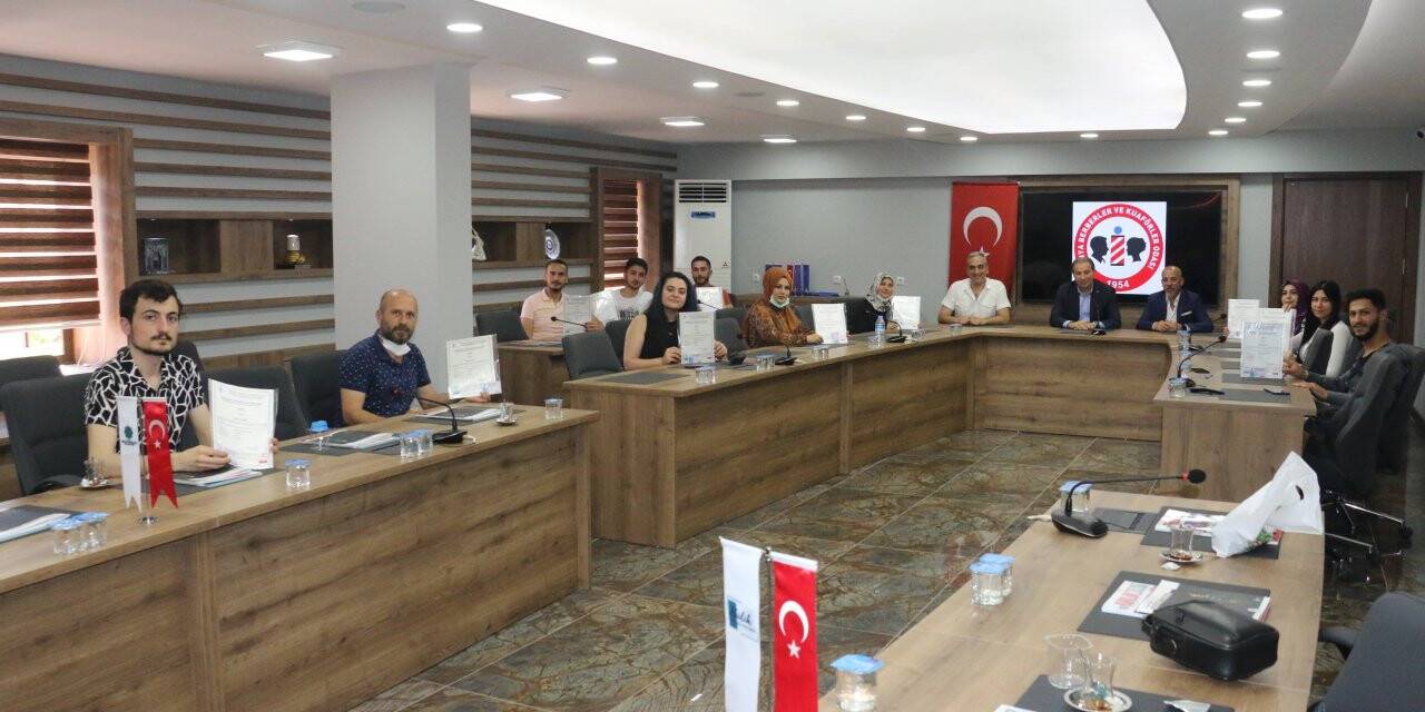 KONESOB’tan kuaförlere mesleki yeterlilik belgesi