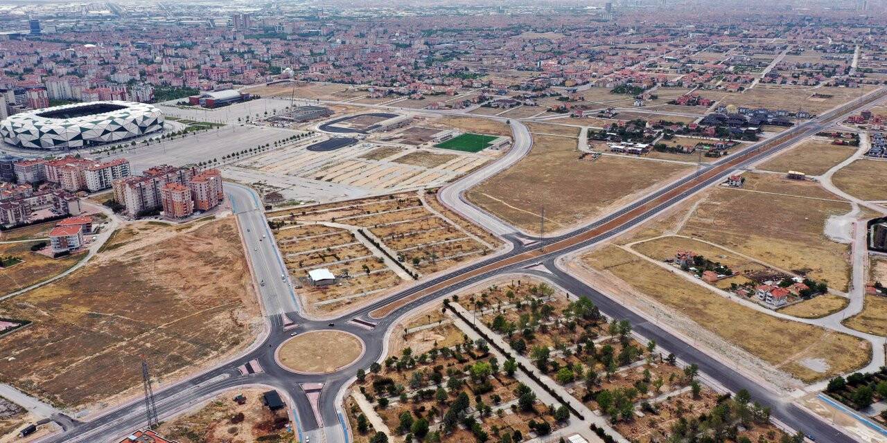 Beyşehir Çevre Yolu ile Fırat Caddesi’ni birleştirecek Sultan Abdülhamid Han Caddesi’nin İlk Etabı Tamamlandı
