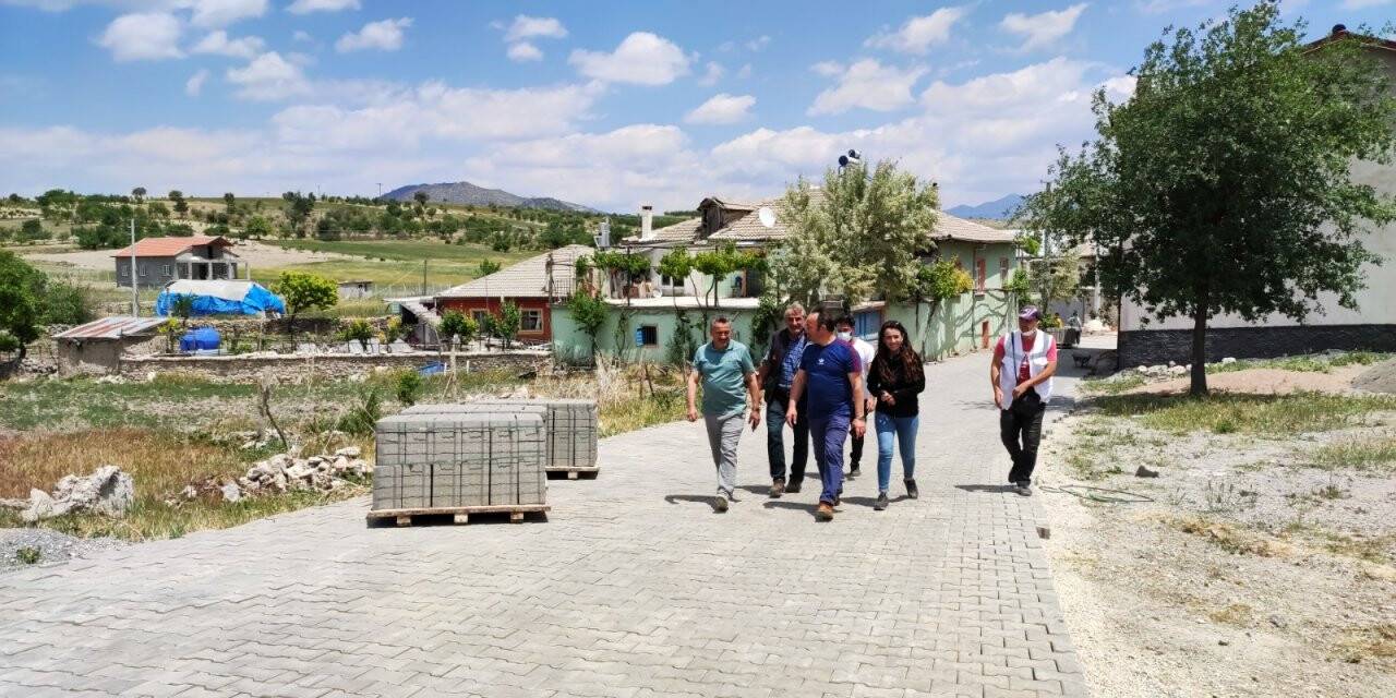 Seydişehir’de parke taşı çalışmaları hız kazandı