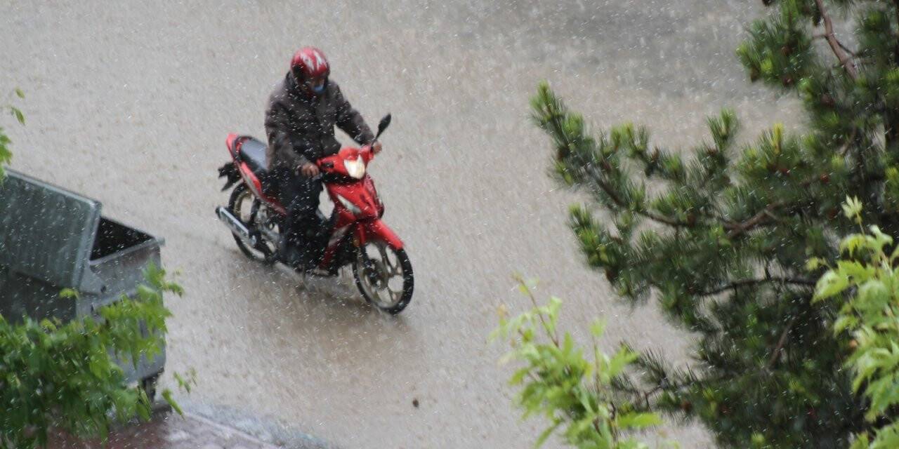 Beyşehir’de yağmurlu günler