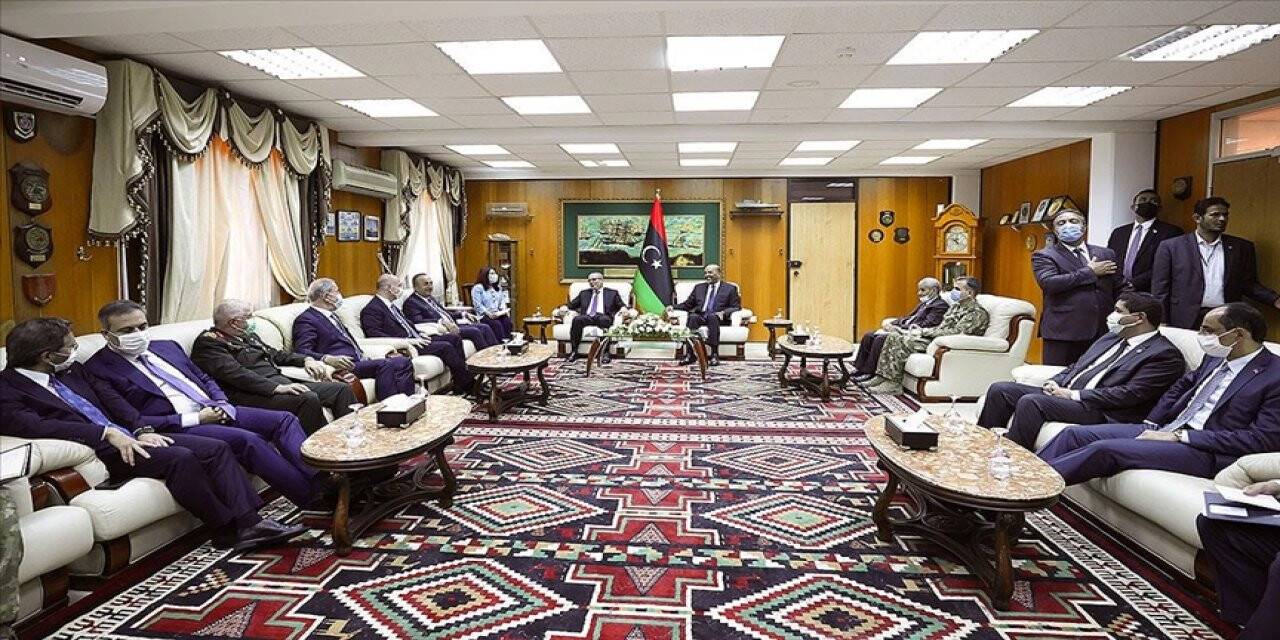 Türkiye'den üst düzey heyet NATO Zirvesi öncesi Libya'da