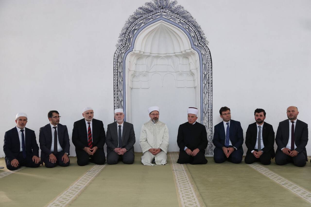 Diyanet İşleri Başkanı Erbaş, Makedonya’da