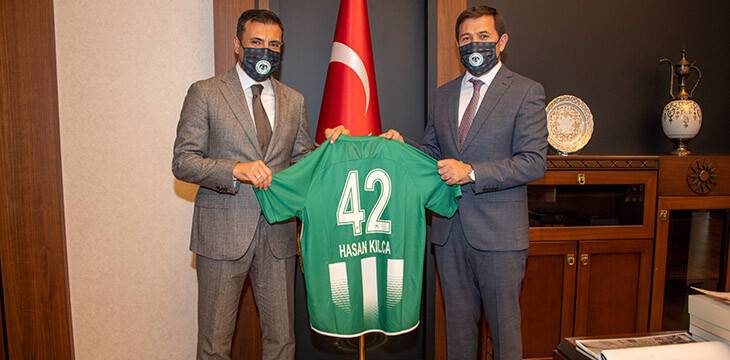 Konyaspor'dan Karatay Belediyesi'ne ziyaret
