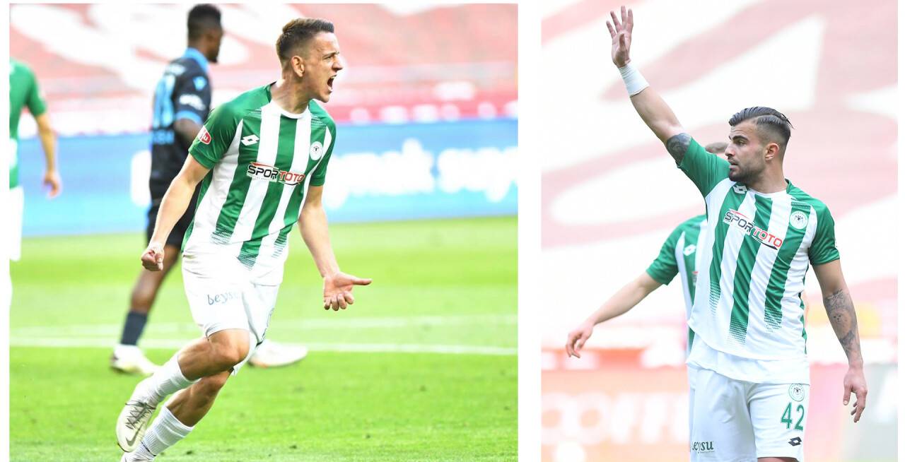 Konyaspor'da Abdülkerim ve Amir için resmi teklifler bekleniyor