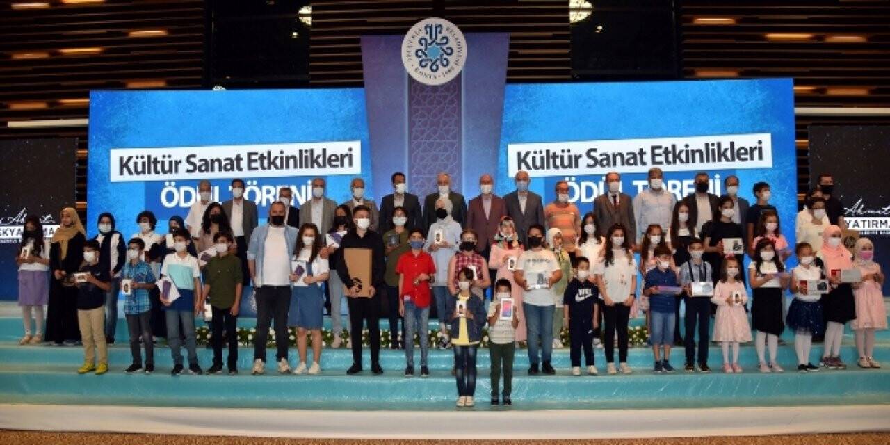 Selçuklu'da 4 yarışmanın ödülleri sahiplerini buldu