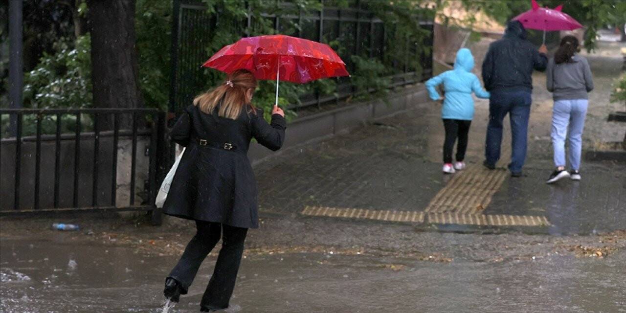 Türkiye'nin kuzey, iç ve batı kesimlerinde bugün sağanak etkili olacak