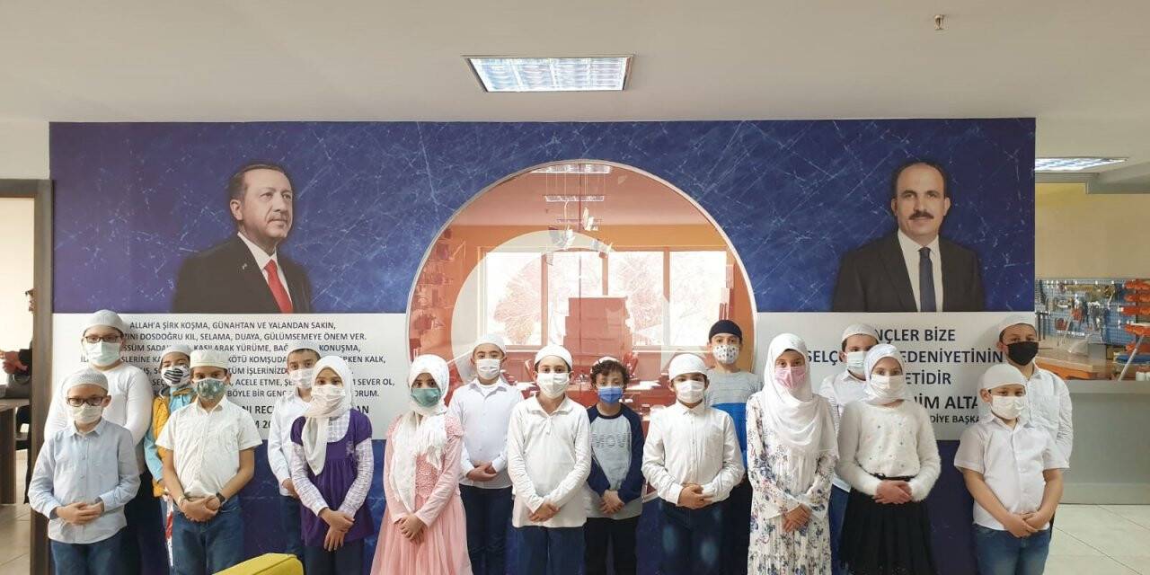 Bilgehanelerdeki hafızlık hazırlık öğrencilerinden sevindiren başarı