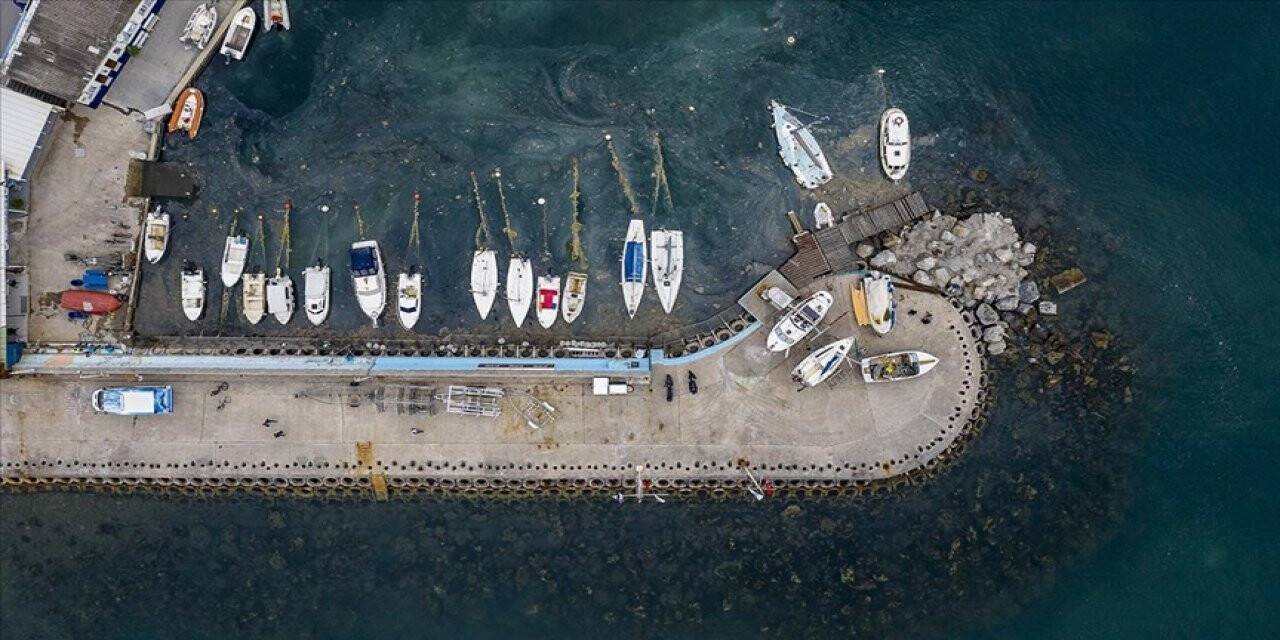 İstanbul'da müsilaj temizleme çalışmaları sürüyor