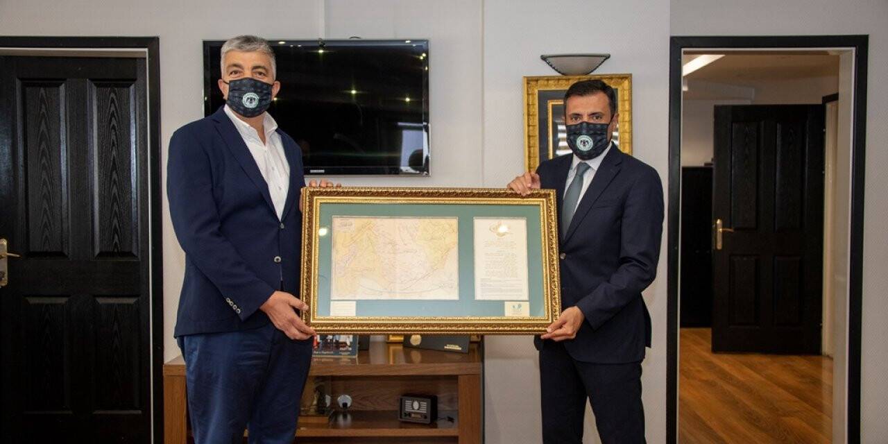 Konyaspor yönetimi ziyaretlerini sürdürüyor