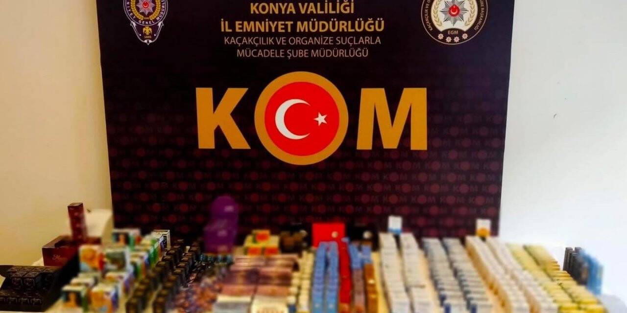 Konya’da uyuşturucu ve kaçak tıbbi ilaç ele geçirildi