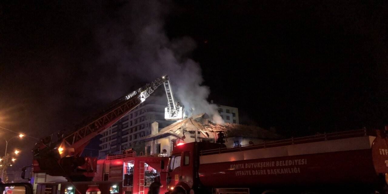Konya'da evde çıkan yangında 3 çocuk öldü
