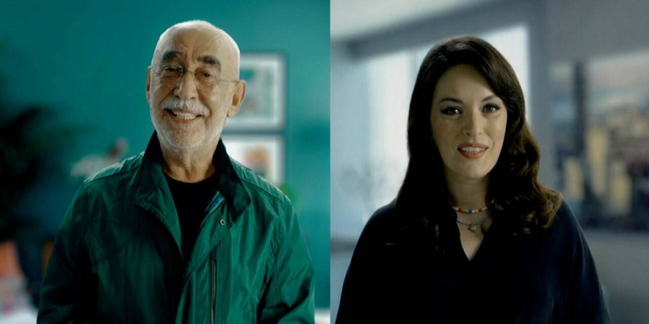 Şener Şen ve Ezgi Mola herkesi Kovid-19'a karşı aşılanmaya çağırdı
