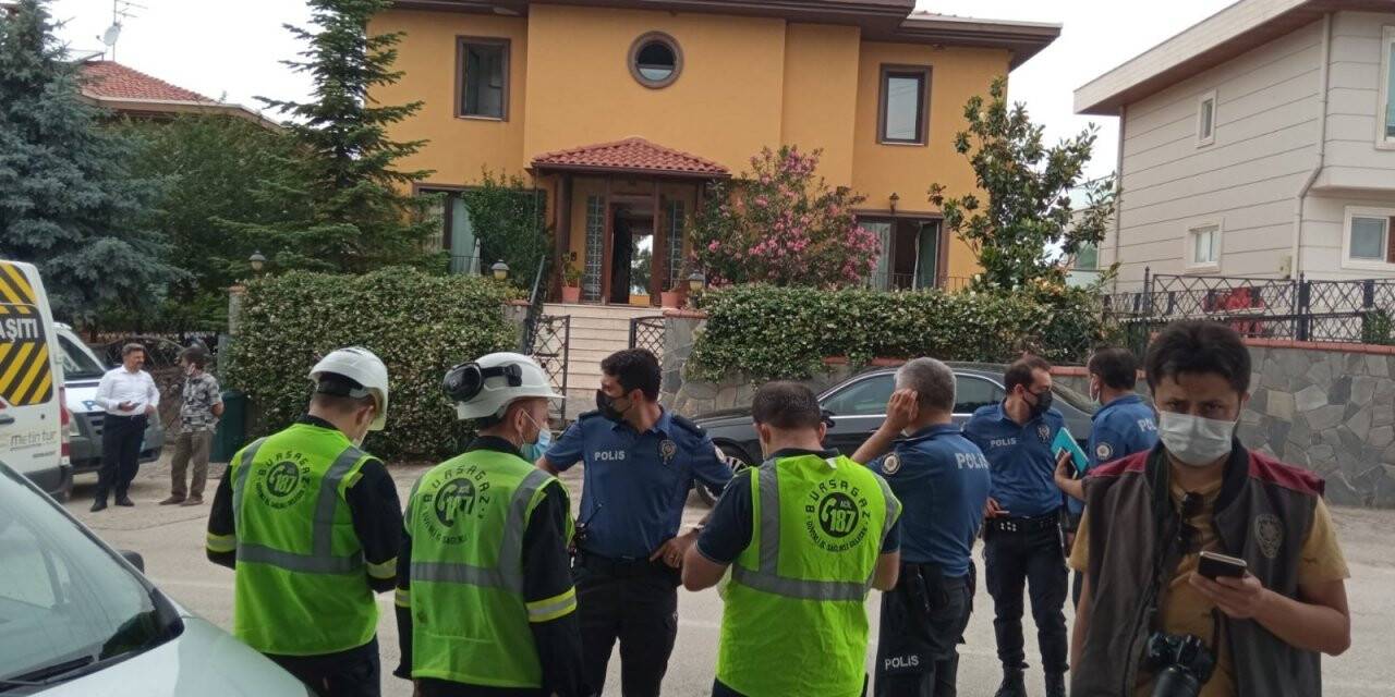Bursa’da villada patlama; 1 yaralı
