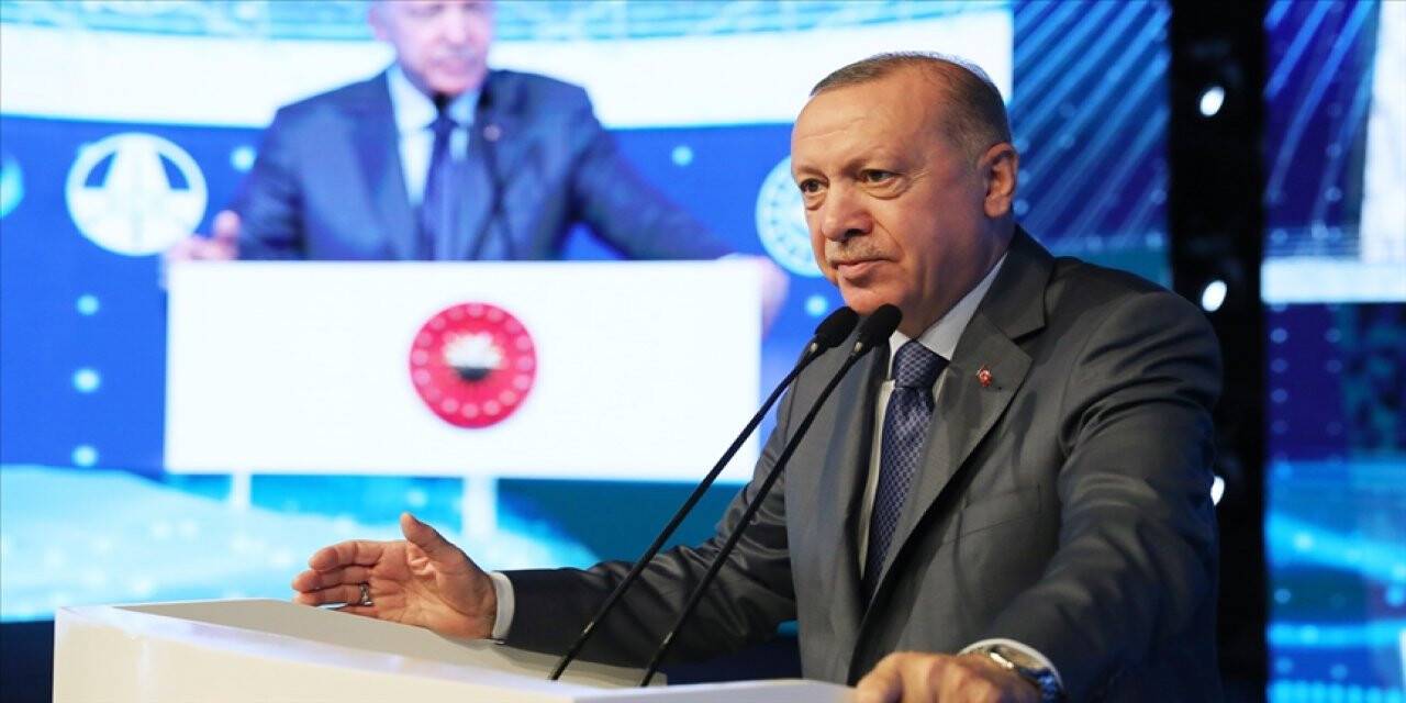 Cumhurbaşkanı Erdoğan Türksat 5A Uydusu'nu hizmete aldı