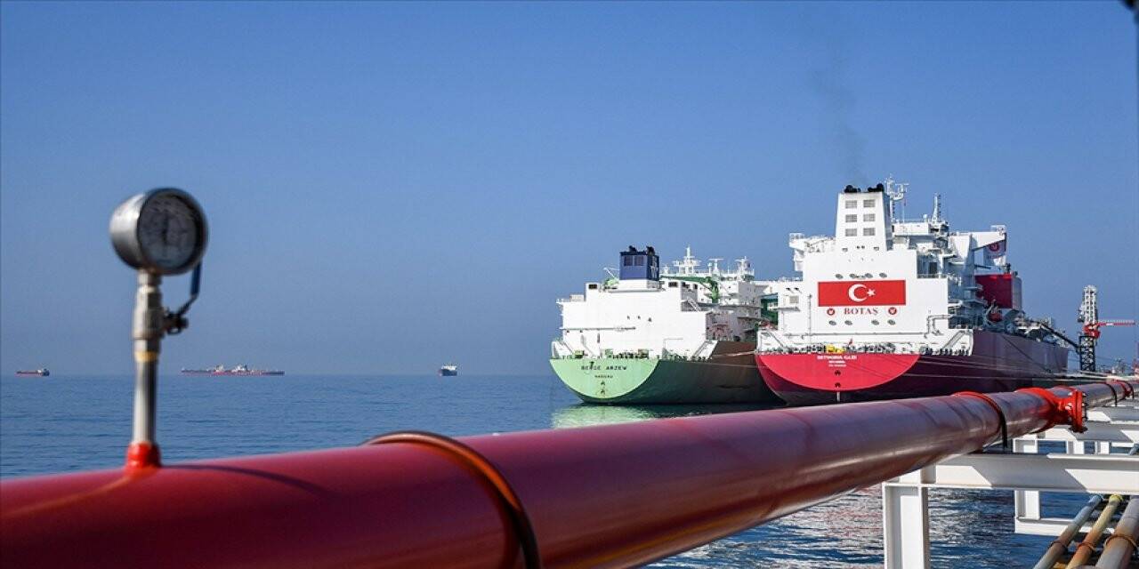 Ertuğrul Gazi'ye ilk doğal gaz nakli başladı