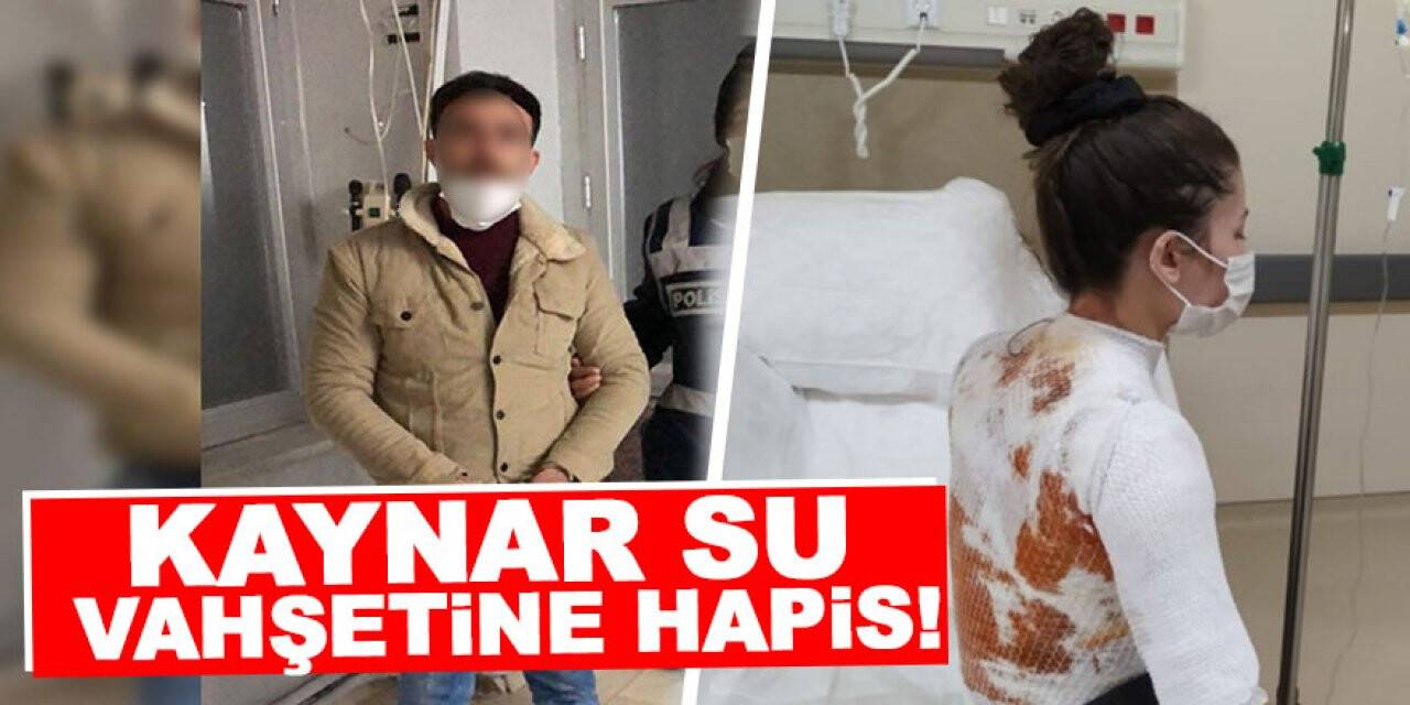Konya'da eşi ve kızının üzerine kaynar su döken kişiye 3 yıl 9 ay hapis cezası