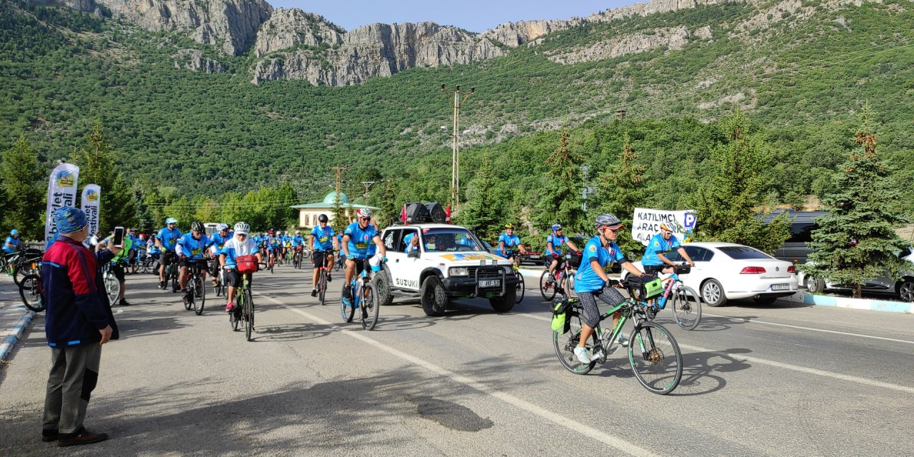 Seydişehir'de bu yıl ikincisi düzenlenen bisiklet festivali başladı